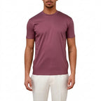 Herr t-shirt med rund halsringning och korta ärmar-T-shirt for men-Fjallbarn
