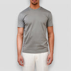 Herr t-shirt med rund halsringning och korta ärmar-T-shirt for men-Fjallbarn