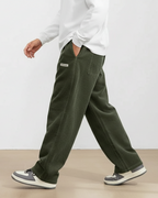 Herrbyxor med elastisk midja och rak passform-Pant for Men-Fjallbarn