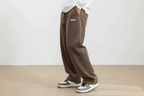 Herrbyxor med elastisk midja och rak passform-Pant for Men-Fjallbarn