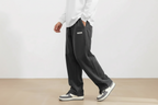 Herrbyxor med elastisk midja och rak passform-Pant for Men-Fjallbarn