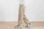 Herrbyxor med elastisk midja och rak passform-Pant for Men-Fjallbarn