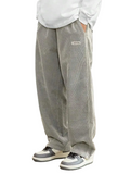 Herrbyxor med elastisk midja och rak passform-Pant for Men-Fjallbarn