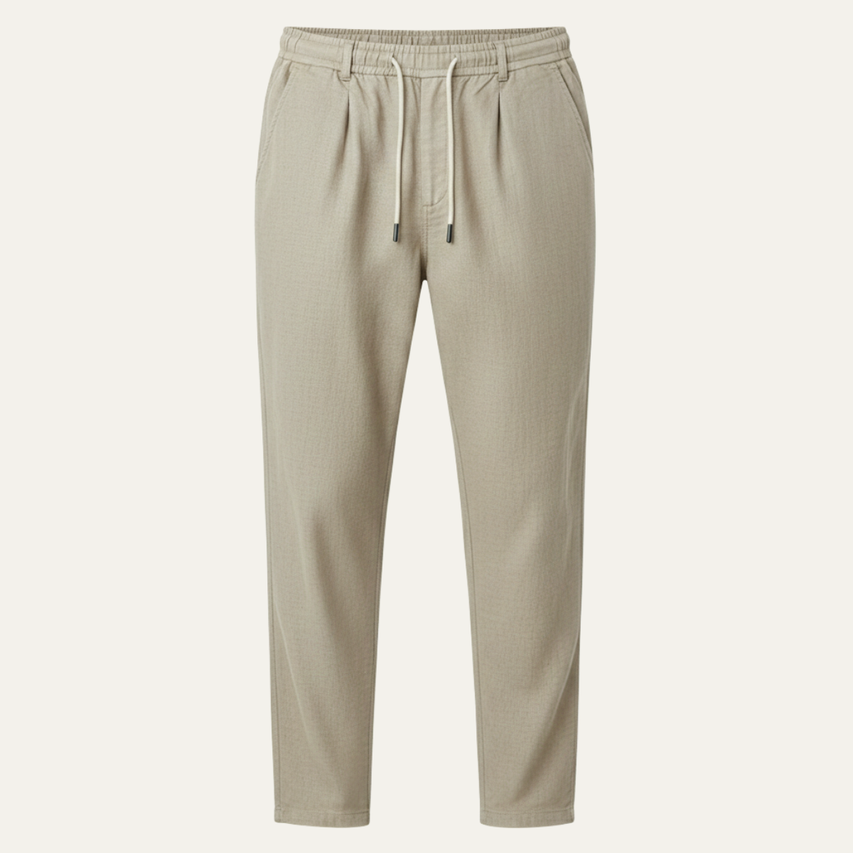 Herrbyxor med rak passform och dragsko i midjan-Pant for Men-Fjallbarn