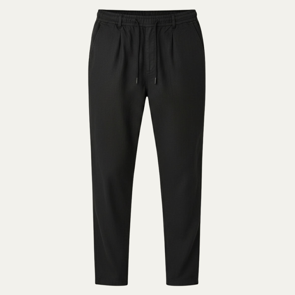 Herrbyxor med rak passform och dragsko i midjan-Pant for Men-Fjallbarn