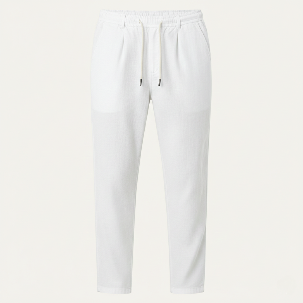 Herrbyxor med rak passform och dragsko i midjan-Pant for Men-Fjallbarn