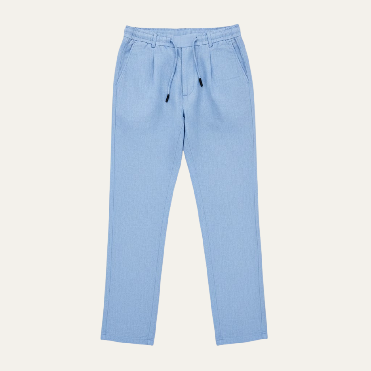 Herrbyxor med rak passform och dragsko i midjan-Pant for Men-Fjallbarn