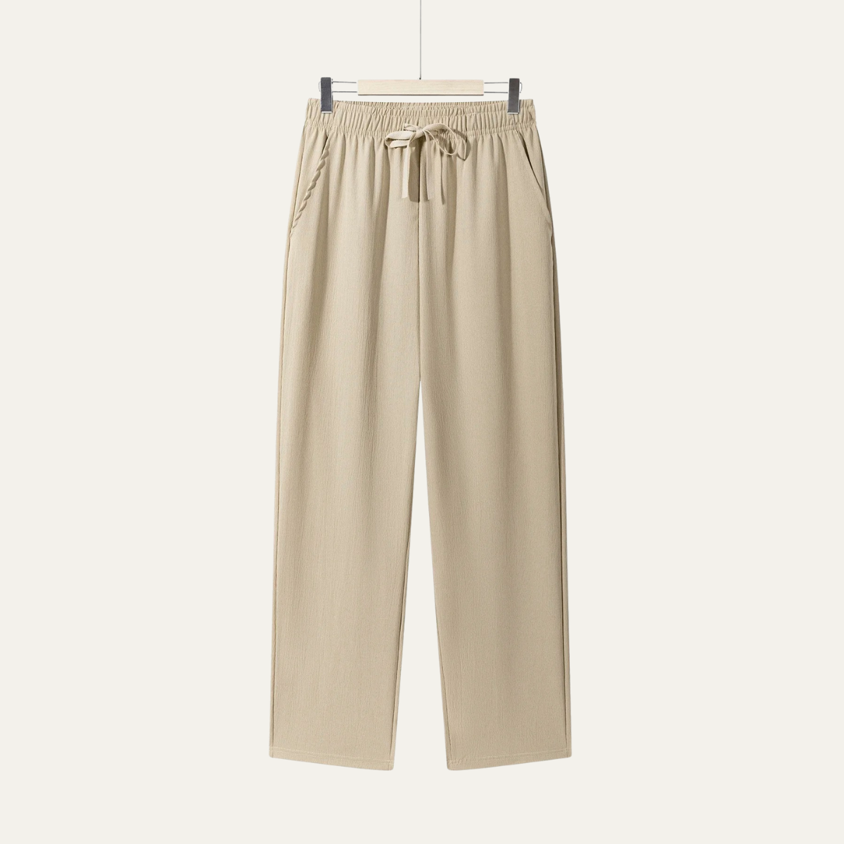 Herrbyxor med raka ben och dragsko-Pants for Men-Fjallbarn