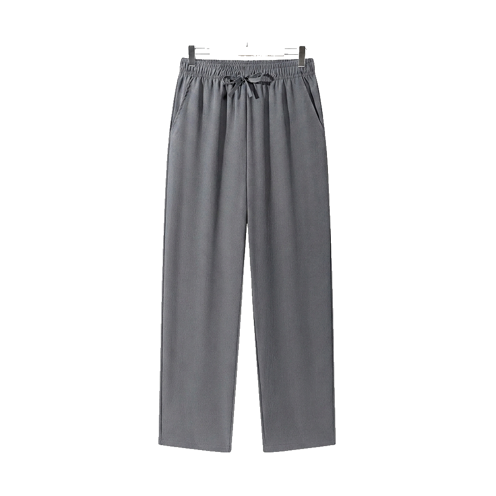 Herrbyxor med raka ben och dragsko-Pants for Men-Fjallbarn