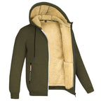 Herrjacka med huva och teddyfoder-Jackets for men-Fjallbarn