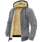 Herrjacka med huva och teddyfoder-Jackets for men-Fjallbarn