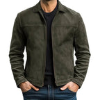 Herrjacka med krage och dragkedja-Jackets for men-Fjallbarn