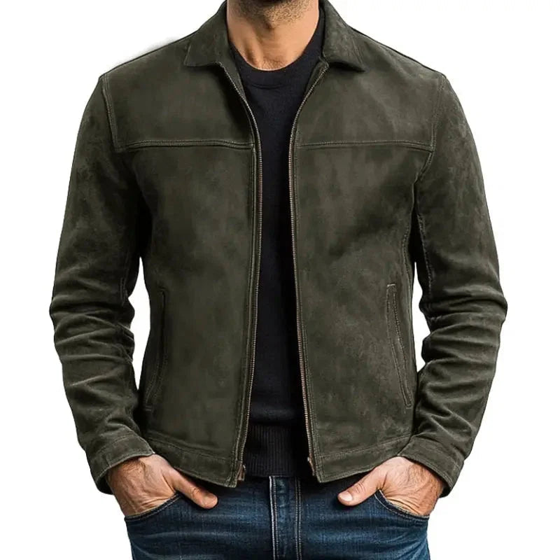 Herrjacka med krage och dragkedja-Jackets for men-Fjallbarn