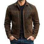 Herrjacka med krage och dragkedja-Jackets for men-Fjallbarn