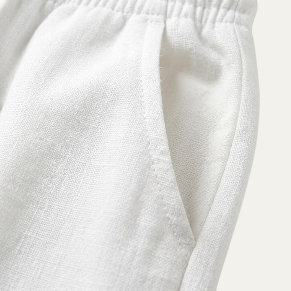 Herrjoggers med dragsko och elastiska benslut-Pant for Men-Fjallbarn