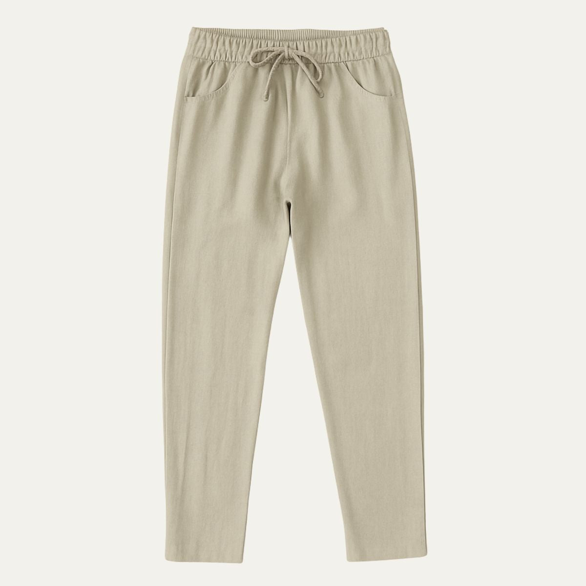 Herrjoggers med dragsko och elastiska benslut-Pant for Men-Fjallbarn