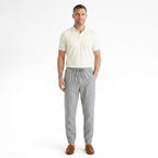 Herrjoggers med dragsko och elastiska benslut-Pant for Men-Fjallbarn