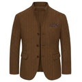 Herrkavaj i fiskbensmönstrad tweed-Jackets for men-Fjallbarn
