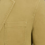 Herrkavaj med knäppning fram och påsydda fickor-Jackets for men-Fjallbarn