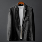 Herrkavaj med påsydda fickor-Blazer for men-Fjallbarn