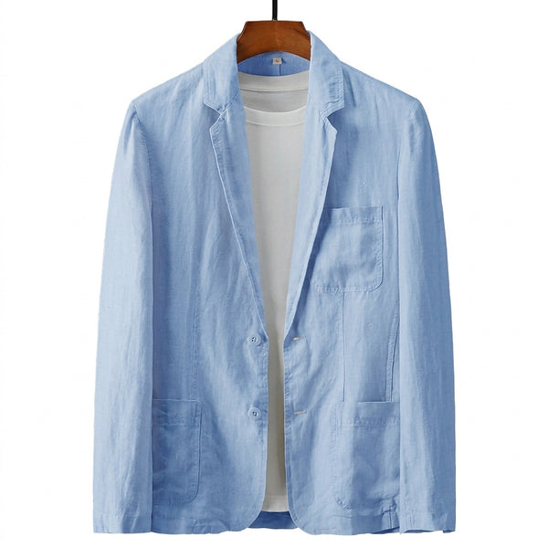 Herrkavaj med påsydda fickor-Blazer for men-Fjallbarn