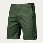 Herrshorts med platt front och elastisk midja-Shorts for men-Fjallbarn