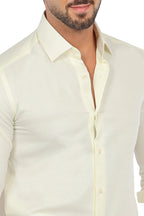 Herrskjorta med krage och knappstängning-Shirts for men-Fjallbarn