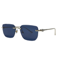 Herrsolglasögon med fyrkantiga linser och dekorerad skalm-Glasses for men-Fjallbarn