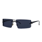 Herrsolglasögon med rektangulära linser och dekorativ skalm-Glasses for men-Fjallbarn