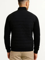 Hybrid-jacka med quiltad design för herrar-Jackets for men-Fjallbarn