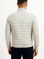 Hybrid-jacka med quiltad design för herrar-Jackets for men-Fjallbarn