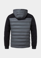 Hybrid-pufferjacka för herrar med huva-Jackets for men-Fjallbarn