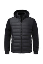 Hybrid-pufferjacka för herrar med huva-Jackets for men-Fjallbarn