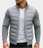 Hybridjacka för män med vadderad frontpanel-Jackets for men-Fjallbarn