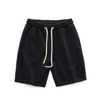 Jerseyshorts för herr med dragsko och elastisk midja-Shorts for men-Fjallbarn