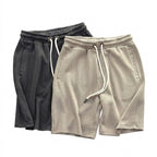 Jerseyshorts för herr med dragsko och elastisk midja-Shorts for men-Fjallbarn