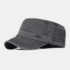 Justerbar vintage armékeps för herr-Accessories for Men-Fjallbarn