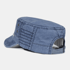 Justerbar vintage armékeps för herr-Accessories for Men-Fjallbarn