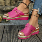 Kilklackssandaler för dam med kardborreband-Footwear for women-Fjallbarn