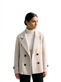 Kort kappa för dam med slag och knappar-Coats for women-Fjallbarn