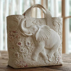 Kviltad tygväska för dam med pianomotiv-Accessories for Women-Fjallbarn