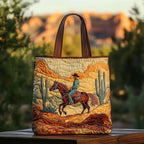 Kviltad tygväska för dam med pianomotiv-Accessories for Women-Fjallbarn
