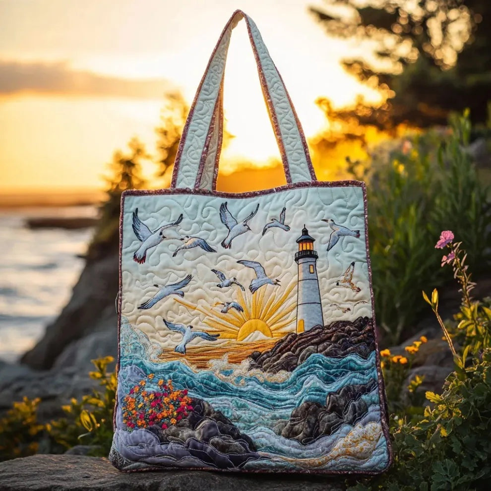 Kviltad tygväska för dam med pianomotiv-Accessories for Women-Fjallbarn