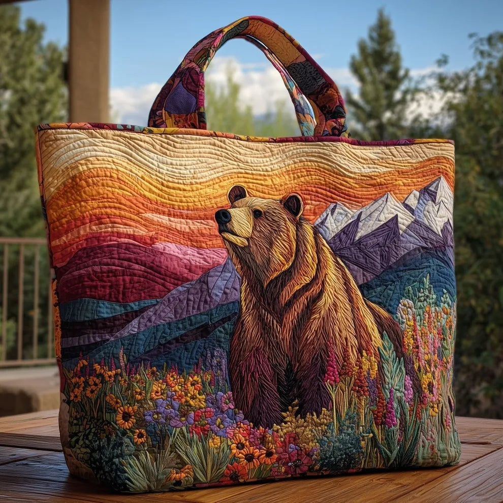 Kviltad tygväska för dam med pianomotiv-Accessories for Women-Fjallbarn
