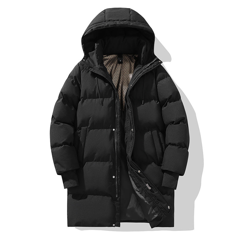 Lång pufferjacka för dam med huva-Jacket for women-Fjallbarn