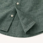 Långärmad linneskjorta för herr-Shirts for men-Fjallbarn