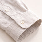 Långärmad linneskjorta för herr-Shirts for men-Fjallbarn