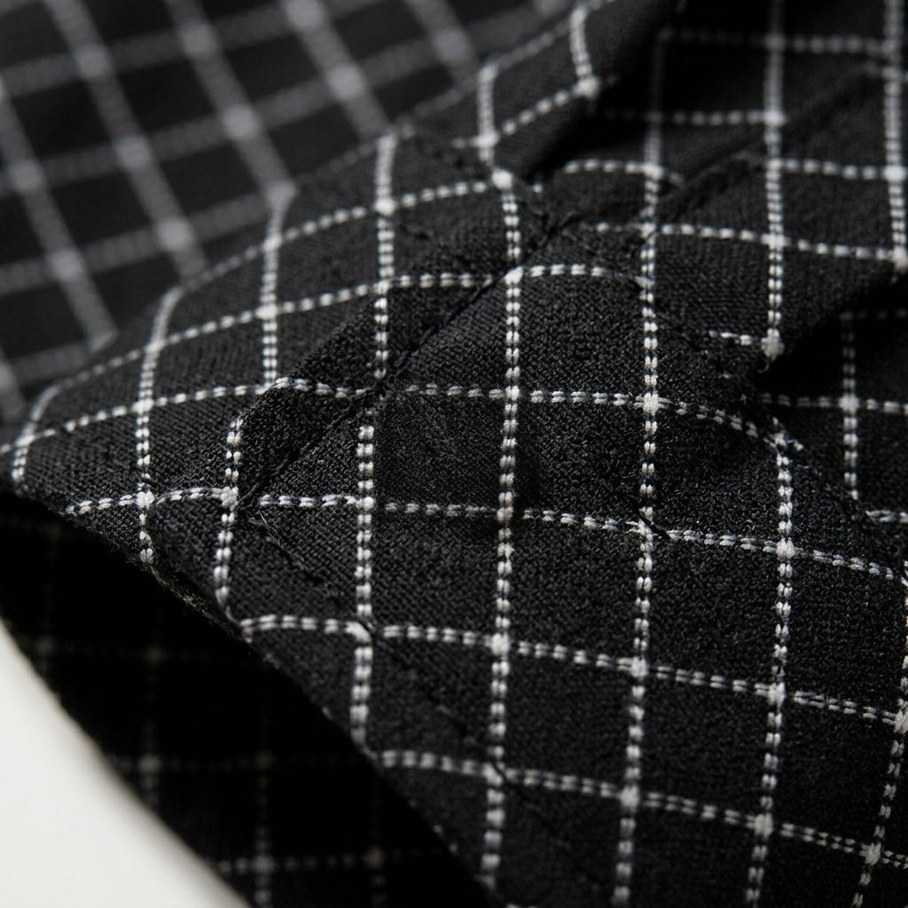 Långärmad skjorta med geometriskt mönster för män-Shirts for men-Fjallbarn