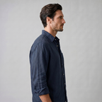 Långärmad skjorta med knappar för herrar-Shirts for men-Fjallbarn