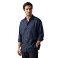 Långärmad skjorta med knappar för herrar-Shirts for men-Fjallbarn